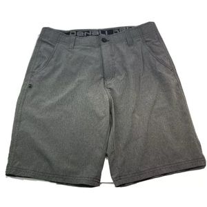 Denali Men Chino Shorts 32 Casual Lightweight Golf Color Gray
